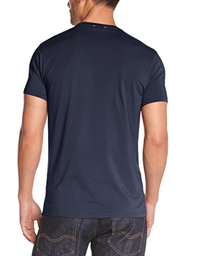 Pepe Jeans Original Stretch Camiseta, Azul (Navy 595), Small para Hombre