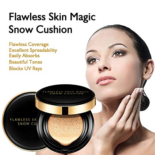 Perfect Skin Cushion B.B Cream Foundation Skin Magic Snow Maquillaje Hidratante (B)