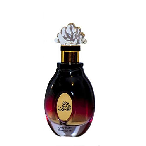 Perfume Aroosat Al Emarat Eau de Parfum de Larga Duración Arabe Oriental 100 ml de Bergamota y Vainilla