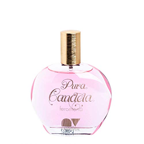 Perfume de mujer originales Pura Candela con feromonas colonia femenina esencia a rosas y talco fragancia especial.