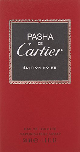 Perfume en espray Pasha de Cartier, edición «Noire», para hombres, 50 ml