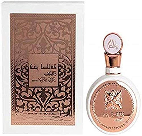 Perfume Fakhar Pride 100 ml, agua de perfume para mujer, perfume árabe, occidental, perfume femenino, almizcle halal, notas: rosa, jazmín, ylang, pachuli, vetiver