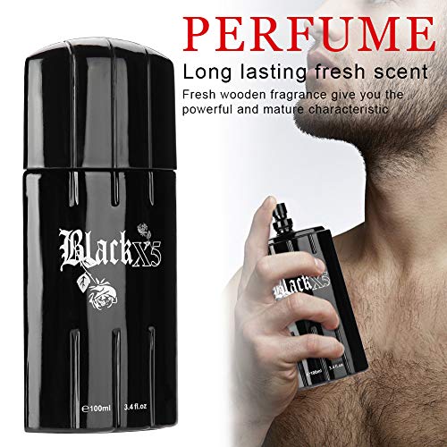 Perfume para hombres, 100 ml Perfume fresco y duradero de las notas de Woody Notes