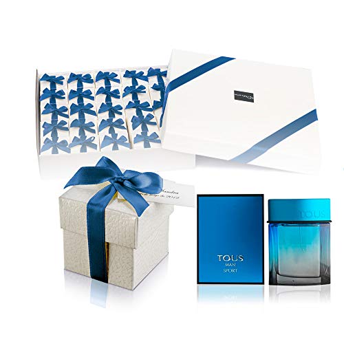 Perfumes miniaturas originales para hombre como detalles para bodas Tous Man Sport Eau de toilette 4,5 ml. para regalar