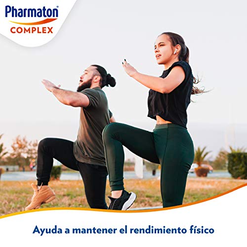 Pharmaton | Multivitamínico con ginseng | Complex 60 cápsulas | Ayuda a recuperar la energía