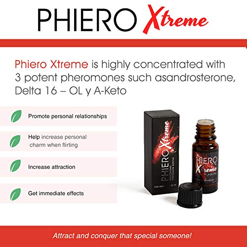 Phiero Xtreme – Concentrado de 3 feromonas para atraer y conquistar