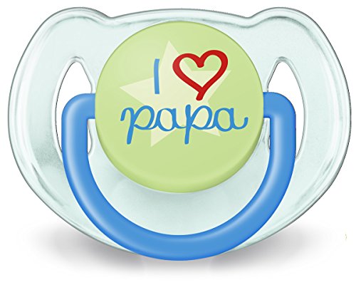 Philips Avent Classic - Set de 2 chupetes decorados, para niñas de 6 a 18 meses, multicolor