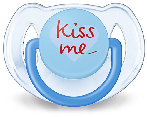 Philips Avent Classic - Set de 2 chupetes decorados, para niñas de 6 a 18 meses, multicolor