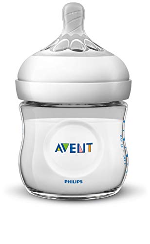 Philips Avent SCD301/01 - Set de recién nacido gama natural, 4 biberones, chupete y escobilla, transparente