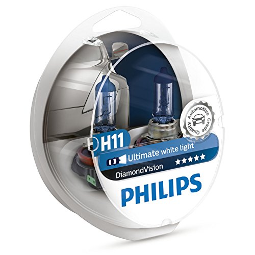 Philips Diamond Vision H11 bombillas de faros (Pack doble)