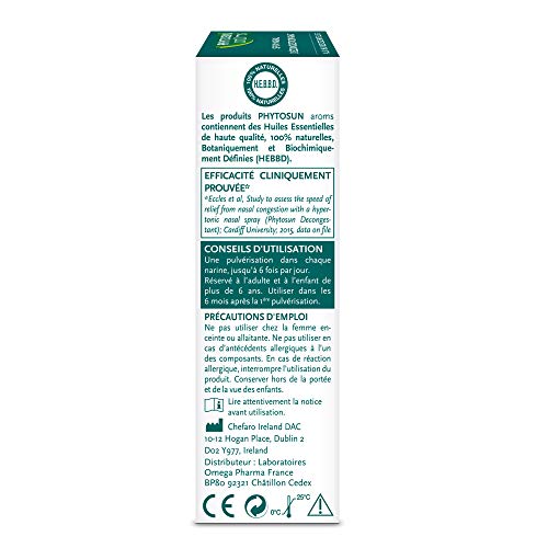 Phytosun Arôms - Descongestionante de Phytosun Aroms Spray Nasal 20ml