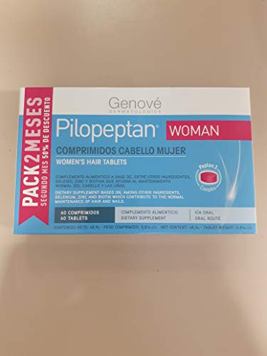 PILOPEPTAN WOMAN PACK 2 MESES 2º MES 50% DE DESCUENTO (60 COMPRIMIDOS)