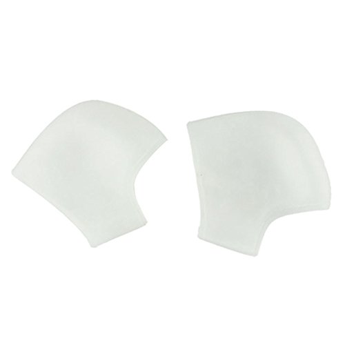 Pinkiou Funda protectora de talón de silicona Funda protectora de talón humectante unisex