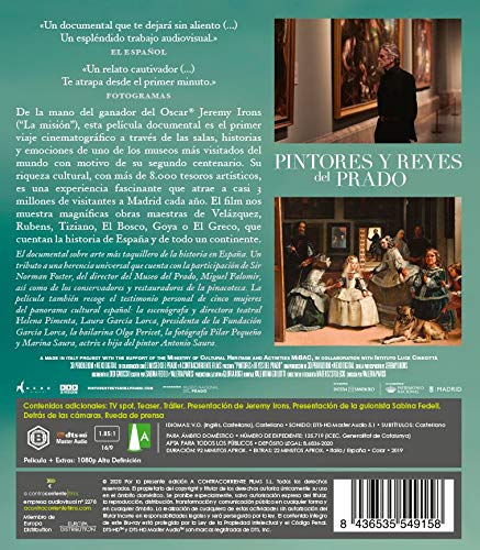 Pintores y reyes del Prado [Blu-ray]