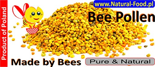 Polen de abeja RAW | 500 g | Absolutamente puro, natural | Fresco | Producto de Polonia | Fabricado por Bees