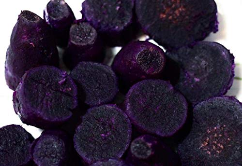Polvo De Taro Púrpura - Naturalmente Tiñe Los Alimentos De Color Púrpura - Peso Neto: 75g - Tinte Violeta Para Helados, Yogurt Congelado, Batidos Y Té De Burbujas