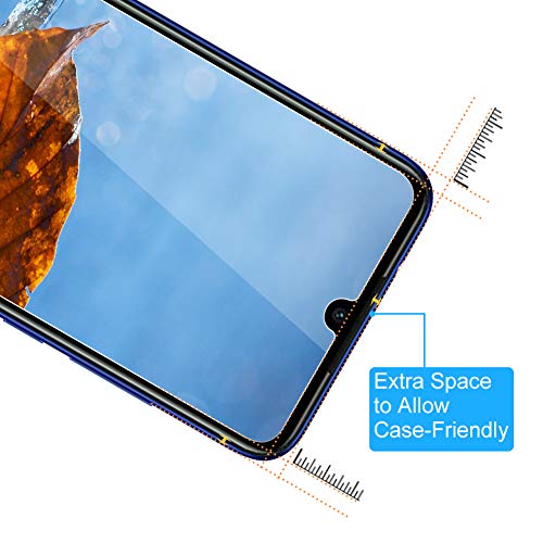 POOPHUNS 2-Unidades Cristal Templado Xiaomi Redmi Note 7 /Xiaomi Redmi Note 7 Pro,Protector de Pantalla Cristal Vidrio Templado Premium para Xiaomi Redmi Note 7 uellas Dactilares Libre No se despega