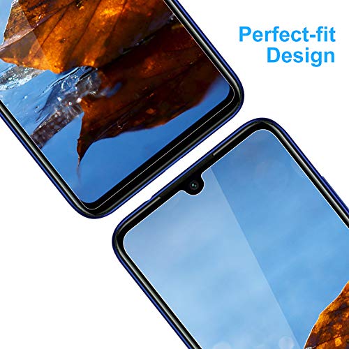 POOPHUNS 2-Unidades Cristal Templado Xiaomi Redmi Note 7 /Xiaomi Redmi Note 7 Pro,Protector de Pantalla Cristal Vidrio Templado Premium para Xiaomi Redmi Note 7 uellas Dactilares Libre No se despega