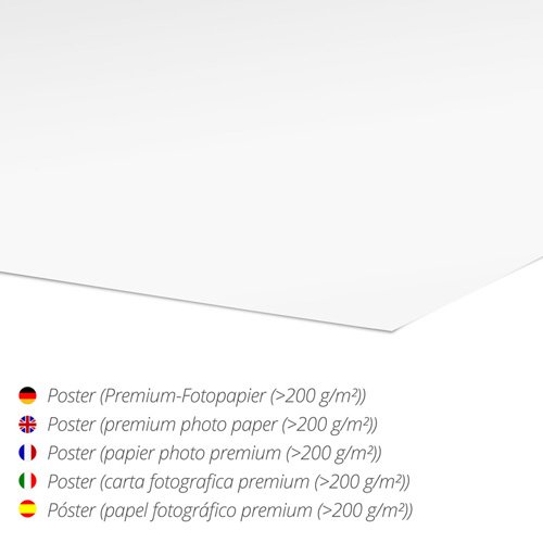 Póster 91 x 61 cm: Late Night Shopping in Madrid de Editors Choice - impresión artística, Nuevo póster artístico