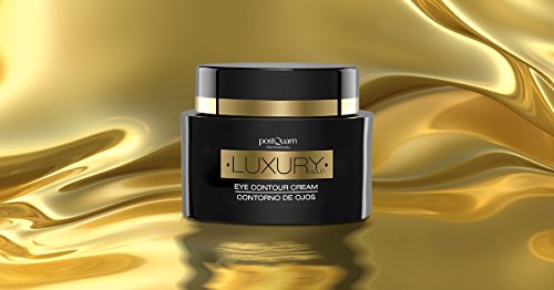 Postquam - Luxury Gold | Contorno de Ojos con Acido Hialuronico y Oro Coloidal - 15 Ml