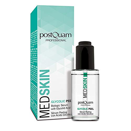 Postquam - Med Skin | Peeling Facial con ácido glicólico - Elimina puntos negros y espinillas - 30 Ml