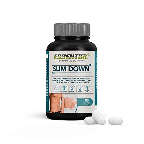 Potente Adelgazante, Quemagrasas y Reductor del Apetito | Acción adelgazante 3 en 1 100% eficaz | Estimulante del Metabolismo | Pierde peso rápida y naturalmente | 90 Cápsulas.