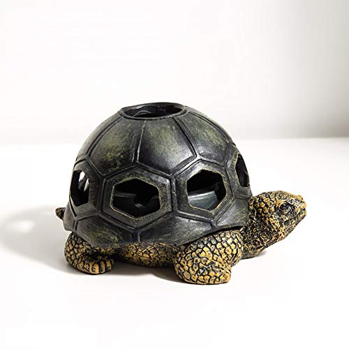 PP&DD Cenicero De Tortuga,Cenicero Anti Viento,Ceniceros para Cigarrillos,Cenicero De Puros,Al Aire Libre Dentro Regalo Oficina Cenicero