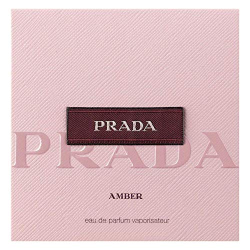 Prada amber eau de parfum 50ml spray.
