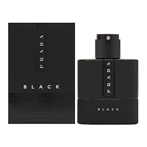 Prada Luna Rossa Black, Agua de tocador para mujeres - 50 ml.