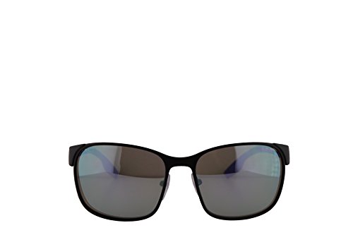 Prada PS52TS Gafas de Sol Negro Caucho con Lentes Gris Degradados 59mm DG0140 SPS52T PS 52TS MSF 52T