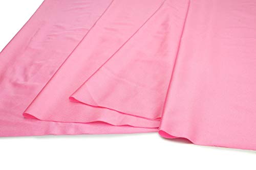 Prendas de punto deportivas lycra, Material muy flexible, 50 x 150 cm (Rosa caramelo)