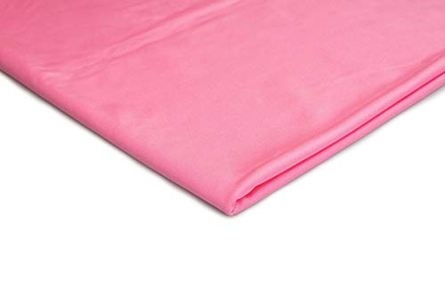 Prendas de punto deportivas lycra, Material muy flexible, 50 x 150 cm (Rosa caramelo)