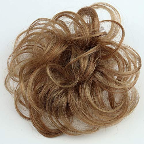 PRETTYSHOP 100% pelo real, cabello humano, coletero, postizo, hairpiece, concentración de cabello