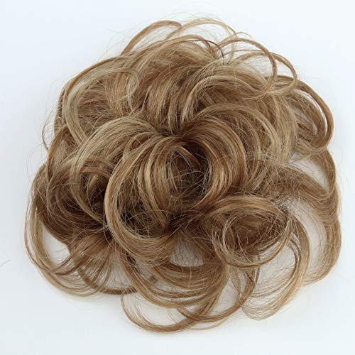 PRETTYSHOP 100% pelo real, cabello humano, coletero, postizo, hairpiece, concentración de cabello