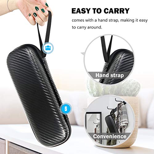 ProCase Estuche Universal EVA de Viaje para Cepillo Diente Eléctrico, Caja Dura para Cepillo Dental Rotación Ultrasónico para Pro 2 2500/Vitality/DiamondClean/HealthyWhite -Negro
