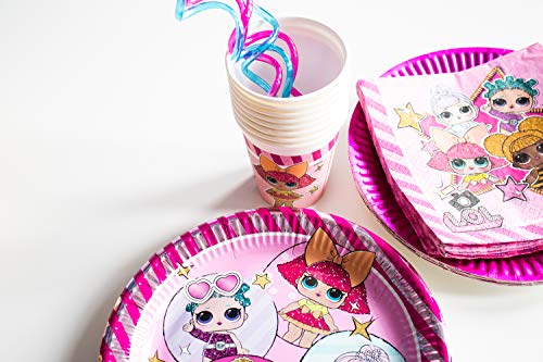 Procos Banner L.O.L. De Papel, Color, Rosa, Talla única (10058623)