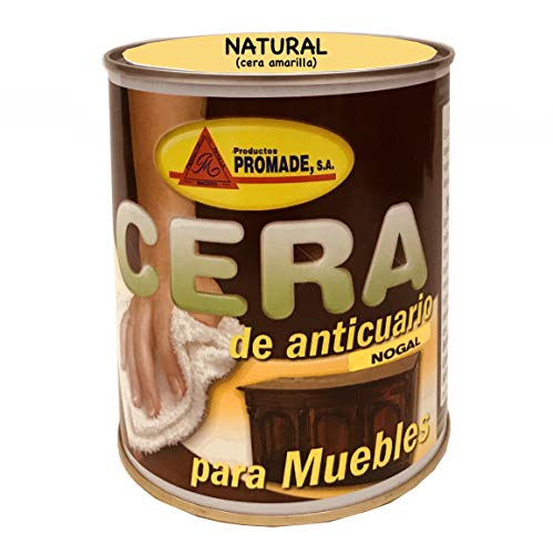 Promade - Cera preparada para muebles de madera NATURAL (750 ml)
