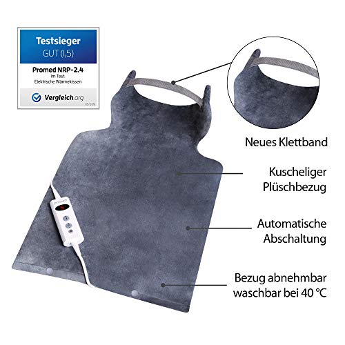 Promed 451120 NRP-2.4 - Almohada eléctrica para cuello y espalda