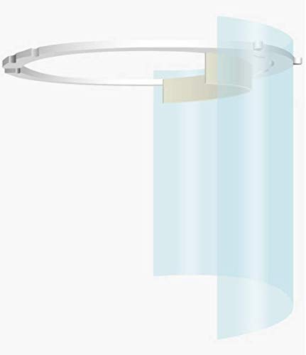 Protector facial de seguridad - Protección de la cara completa - Protección máscara facial visera