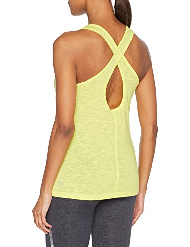 PUMA Essential Drirelease Tank Top, Mujer, Amarillo (Lemon Tonic Heather), L
