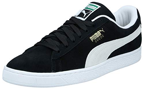 PUMA Suede Classic+, Zapatilla para Hombre, Negro Black White, 46 EU