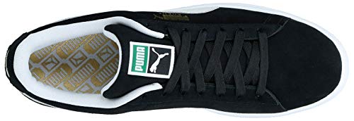 PUMA Suede Classic+, Zapatilla para Hombre, Negro Black White, 46 EU