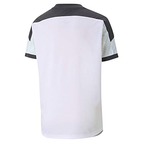 PUMA Vcf Stadium Jersey Jr Camiseta, Unisex niños, White/Asphalt, 116