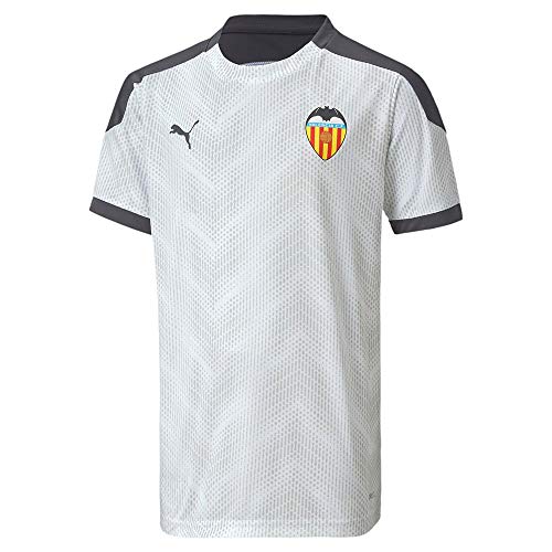 PUMA Vcf Stadium Jersey Jr Camiseta, Unisex niños, White/Asphalt, 116