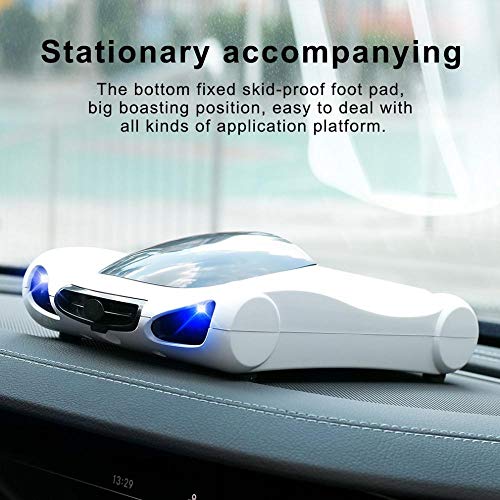 Purificador de aire de coche, difusor de aroma de coche recargable solar, difusor de aire, ionizador de coche, ambientador HEPA PM2.5
