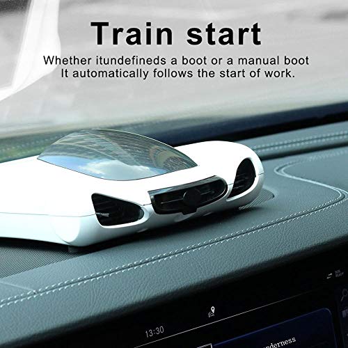 Purificador de aire de coche, difusor de aroma de coche recargable solar, difusor de aire, ionizador de coche, ambientador HEPA PM2.5