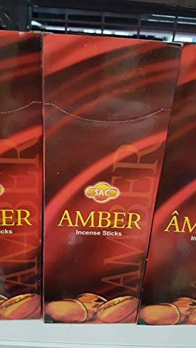 Qaromas Incienso Ámbar - Amber 6 x 20sticks