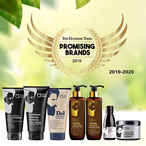 Qraa - Limpiador facial y barba con aceite de árbol de té, 100 g