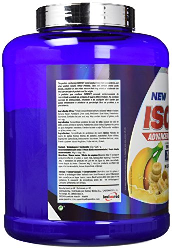 Quamtrax Nutrition Isowhey 5 Lb  - Suplementos de Proteínas, sabor plátano - 2267 gr