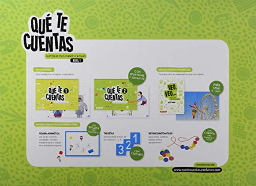 Qué te cuentas - Matemáticas manipulativas. Nivel 1